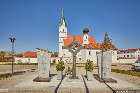 Gemeinde Unterdietfurt Landkreis Rottal-Inn Kirche Ort (Dirschl Johann) Deutschland PAN